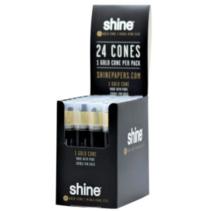 Shine 24k Gold Cones - Display x12